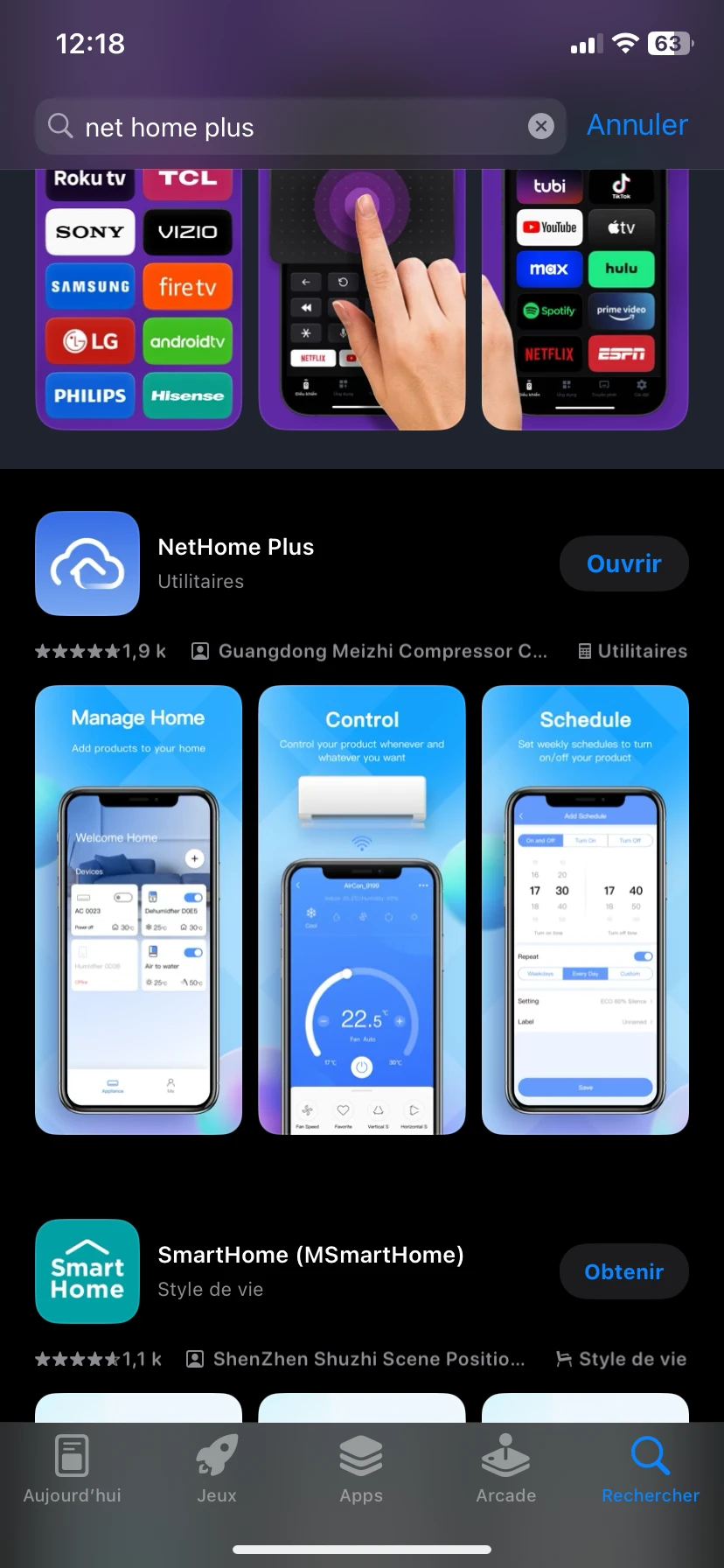 Télécharger NetHome Plus