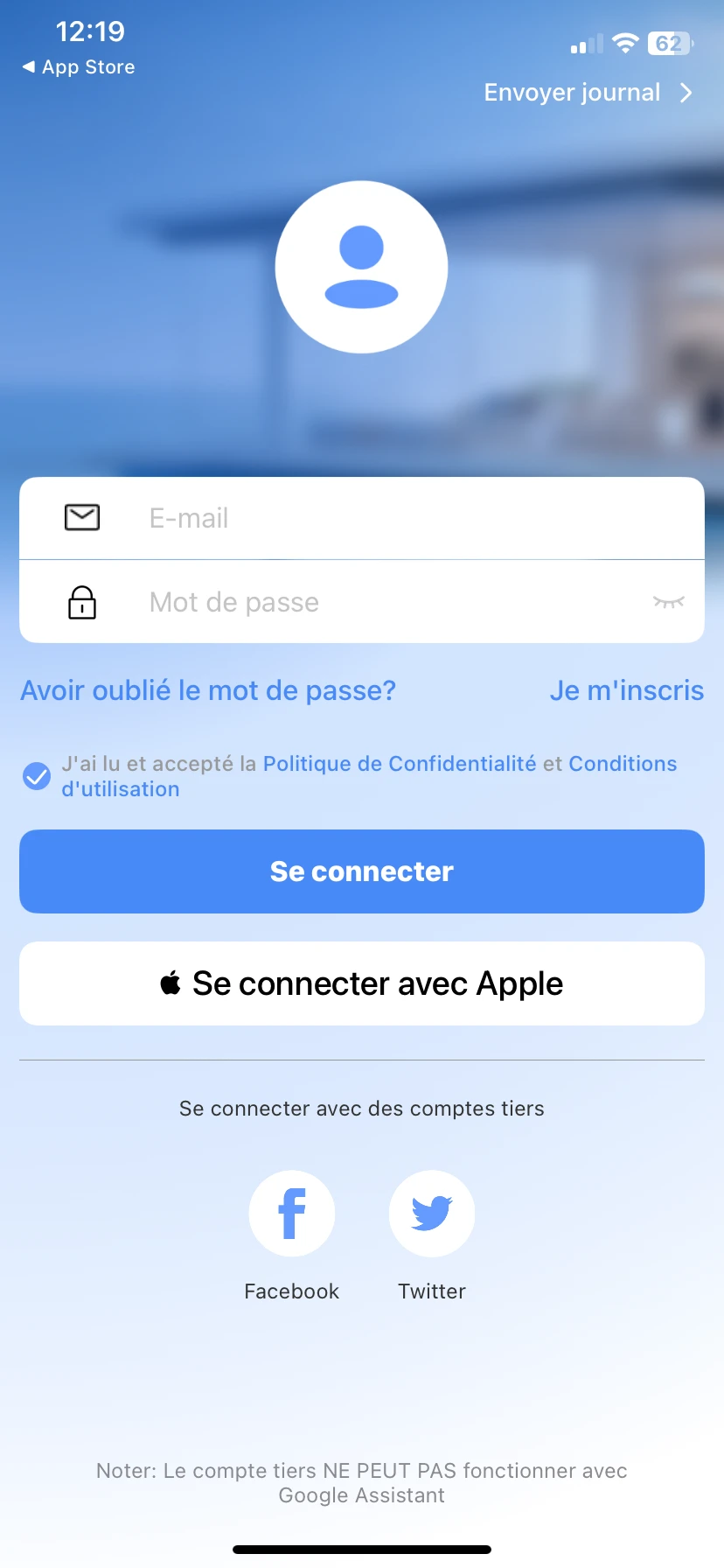 Créer un compte NetHome Plus